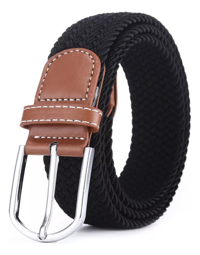 Cinturón Elástico Trenzado Unisex