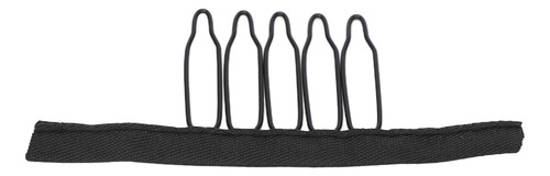 Wig Combs Cloth 100pcs 5 Teeth Stainless Steel Curved Design