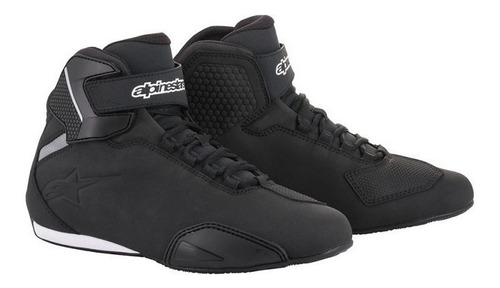 Bota Tênis De Pilotagem Moto Alpinestars Sektor Preto