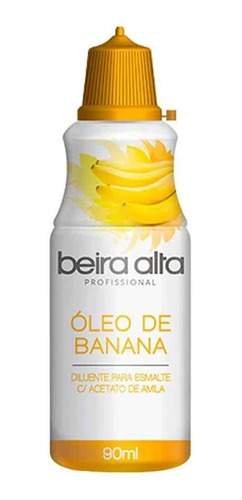 Óleo De Banana Diluente Para Esmalte Beira Alta 90ml