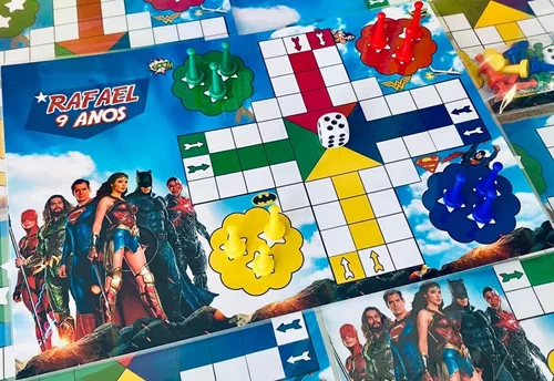 tabuleiro jogo de ludo  Elo7 Produtos Especiais