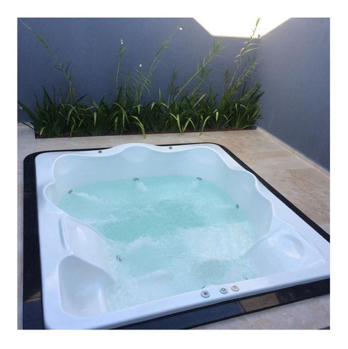 Spa Copacabana Com Hidro + Aquecedor + Base Para 7 Pessoas
