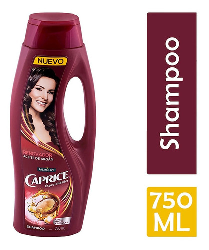 Shampoo Caprice Renovador Aceite De Argán 750 Ml.