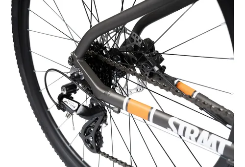 Bicicleta Olmo Straat S20 Talle 17 Color Gris Naranja