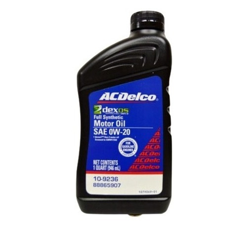 Aceite Motor 0w20 Acdelco 1l (913060)