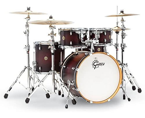 Batería Gretsch Catalina Maple Satin Cherry Burst 5 Piezas