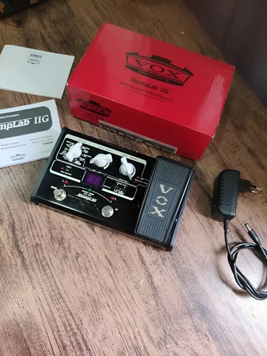 Pedal De Efeito Vox Stomplab Iig / 2g | Parcelamento sem juros