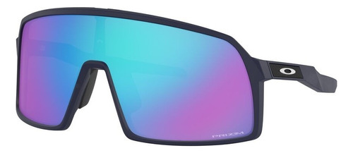 Arm. Solar Oakley Sutro S 0oo9462 Hombre Espejeado Color 946202 Lente Azul Varilla Gris Armazón Gris