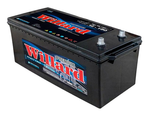 Bateria Willard Ub1240 Ub1240 12x180 155a Colocacion Gratis