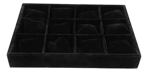 Bandejas De Joyería -12 Ranuras Caja De Joyería Bandeja De