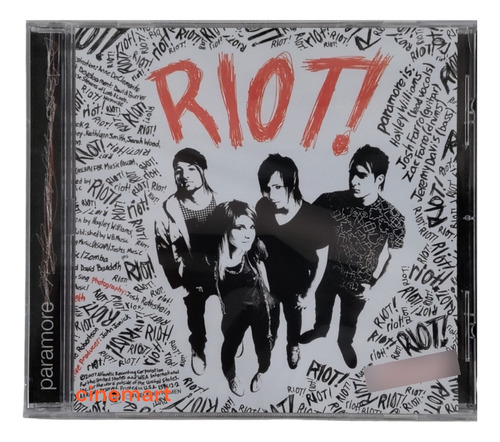 Paramore Riot ! Disco Cd Nuevo (11 Canciones)