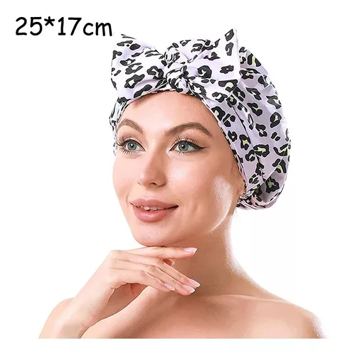 Touca De Banho, Touca De Seda Feminina, Touca De Elastano Durag Dome  Sedosa, Acessórios De Cabelo - Temu Portugal