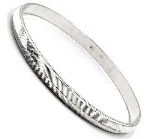 Brazalete - Ra - Punjabi Sikh Kada De Plata De Ley Sólida 92