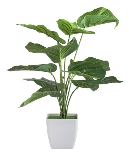 Planta Artificial 35 Cm  - Hoja De Corazón Chica