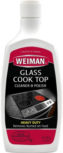Limpiador De Superficies De Vidrio Cocina Elec Weiman 20oz