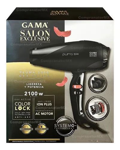 Secadora Cabello Profesional Gama Italy Pluma Ultra Iones