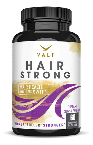 Vali Vitaminas Para El Cabello Fuertes Para La Salud Y El Cr