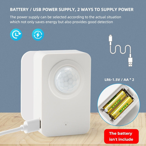 Sensor Pir Movimiento Wifi App Tuya / Smartlife