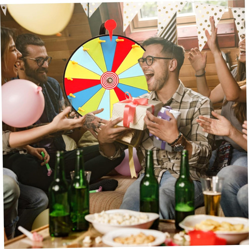 Rueda De Sorteo Del Juego Spinning Wheel De 30 Cm