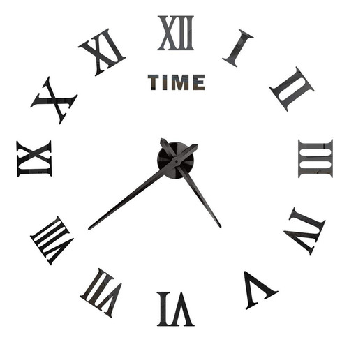 Diy 3d Reloj De Pared Pegatinas De Pared Números Romanos