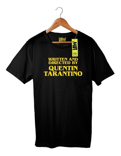 Remera Written And Directed By Quentin Tarantino - Unisex 