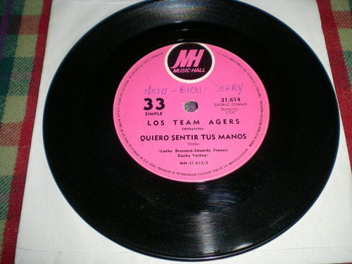 Los Team Agers Vinilo Simple (4)