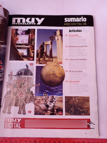 Revista Muy Interesante No 6 Junio De 2008 (Usado)