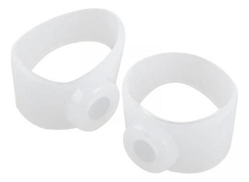 - 4 Par De Anillos Magnéticos De Silicona Para Los Dedos Del