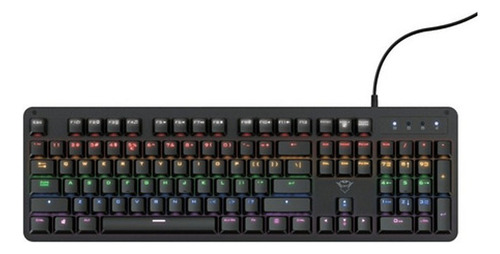 Teclado Mecánico Trust Gxt 863 Mazz Color del teclado Negro