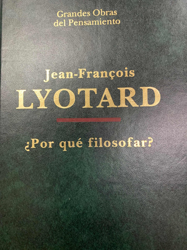 Lyotard- Jean-francois