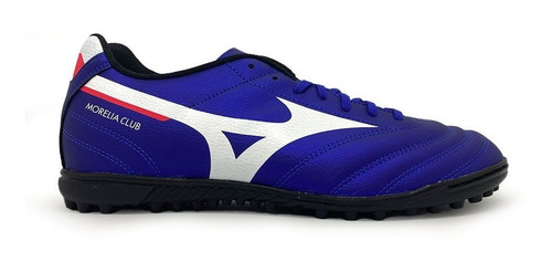 Chuteira Society Mizuno Morelia Club As Masculino - Azul/pre