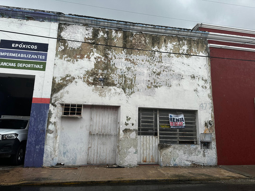 Rento Propiedad, Uso Comercial, Excelente Ubicación Centro Mérida.