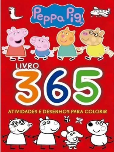 365 Peppa Pig: Desenhos E Atividades, De On Line A. Série 1, Vol. 1. On  Line Editora, Capa Mole, Edição 1ª Edição Em Português, 2022