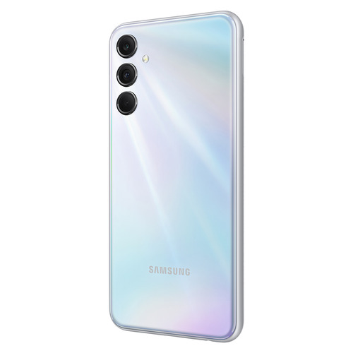 Smartphone Samsung Galaxy M34 5g, 128gb, 6gb, Tela 6.5 Cor Prata