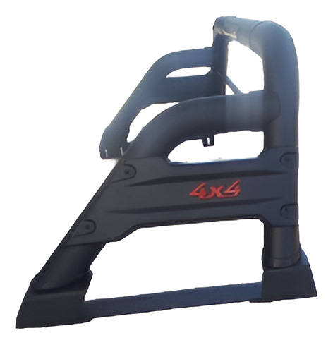 Barra Antivuelco Acero Inoxidable Negra 4x4 Ssangyong Actyon