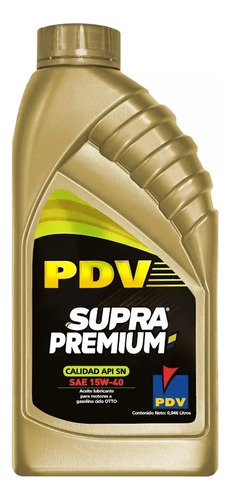 Aceite De Motor Pdv Mineral Supra Premium Sae 15w40¿