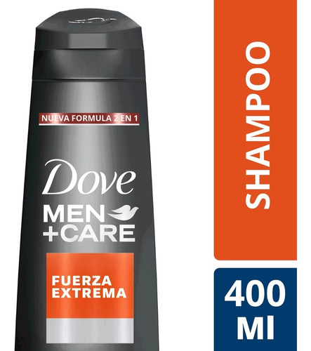 Shampoo Men+care Fuerza Extrema Dove 400 Ml