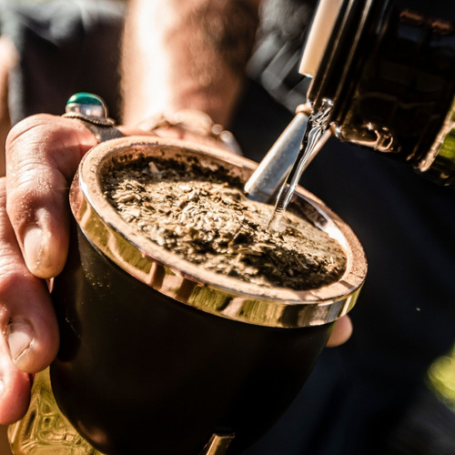 Mate Térmico Con Bombilla Acero Inoxidable Pura Litoral