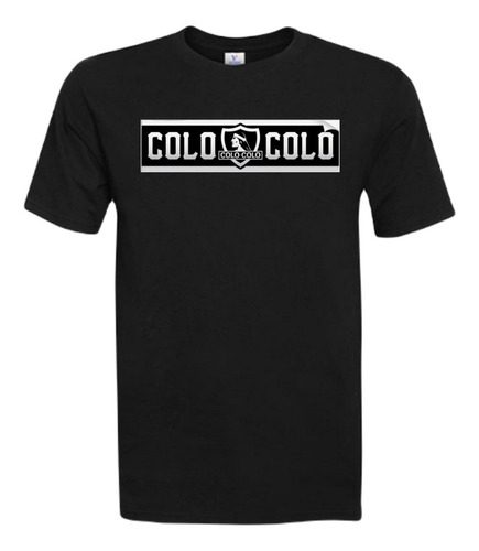 Polera Logo Colo Colo 100% Algodón.