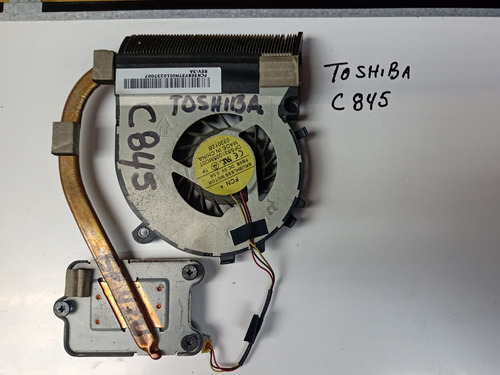 Fan Cooler Y Disipador De Calor De Laptops Toshiba C845