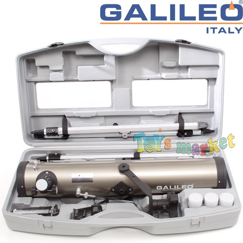 Telescopio Galileo Reflector 700x76tx 525x Incluye Valija