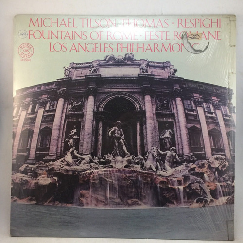 Respighi - Fountains Of Rome - Tilson Thomas - Vinilo Lp