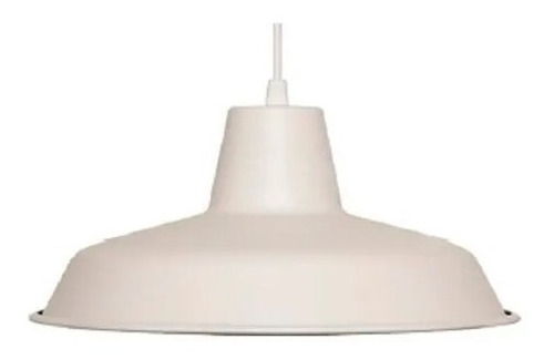 Lampara Colgante Campana Galponera Varios Colores Apto Led