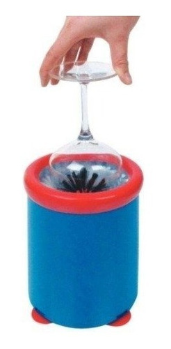 Imagen 1 de 2 de Lava Vasos Y Copas Manual Con Cepillos - Axen