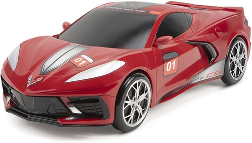 Corvette 36cm Ampliable A Una Pista Micro Machines Jazwares