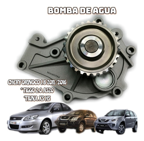 Bomba Agua Chery Tiggo 2.0 A520