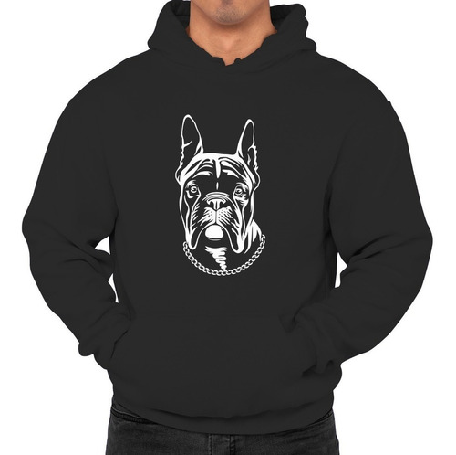 Poleron Canguro Bulldog Frances Cool Perro Dog Lover Swag