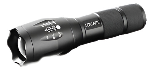 Linterna Táctica De Led Con Zoom Comunite 2000lm Cree Xm-l T