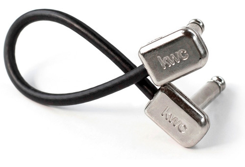 Imagen 1 de 3 de Conector Interpedal Plug Kwc Iron 390 Flat Patch Cable 10cm