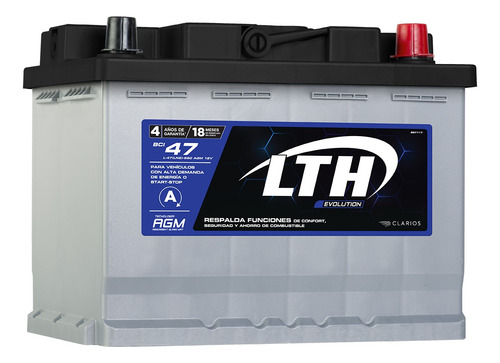 Batería Lth Volkswagen Taos Pr-j0s 2022-2022 - L-47-660 Agm